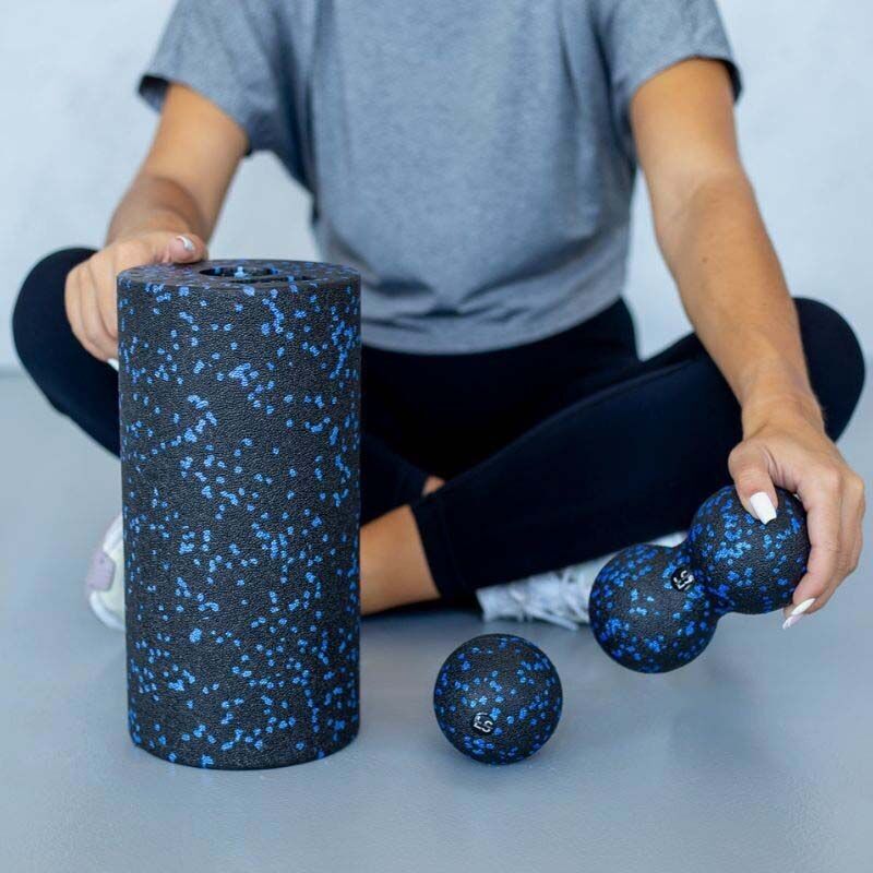 Attrezzatura per il fitness | Set per massaggi: Rullo + Palla + Duoball