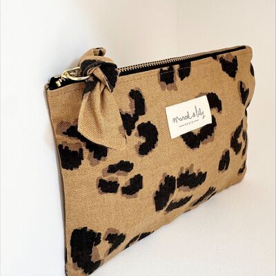 Pochette leopardata