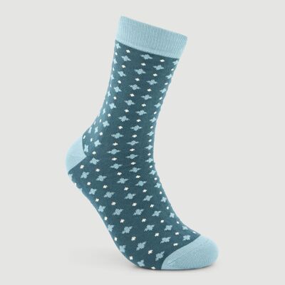 Chaussettes en coton biologique Tourmaline Shine Commerce équitable