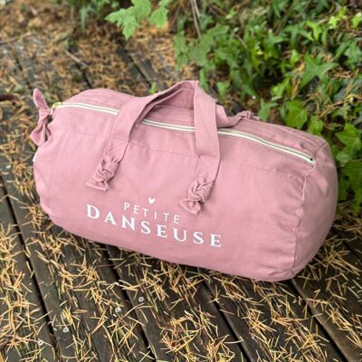 Sac Polochon "Petite Danseuse" rose blush