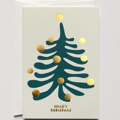 Biglietto di Natale Albero dei giochi di prestigio