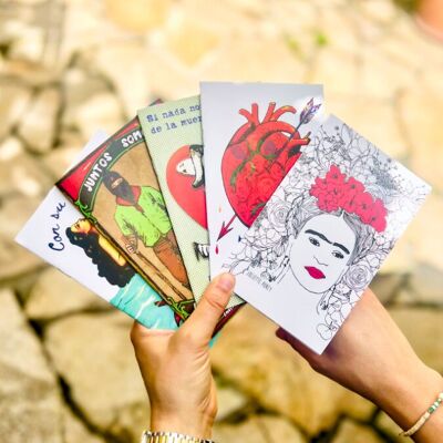 Lotto di 5 quaderni messicani