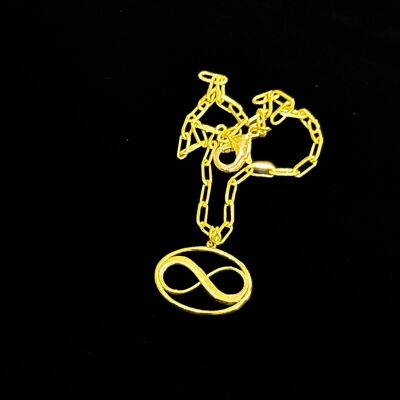 Bracciale con ciondolo Cosmic Infinity - Oro
