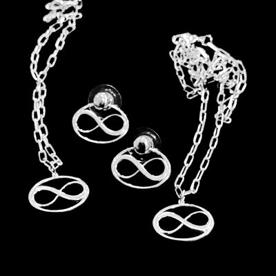 Bracelet à breloques Cosmic Infinity - Argent