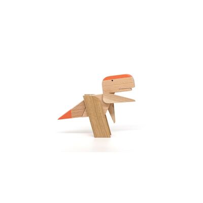 T.Rex - Jouets magnétiques en bois faits à la main - Jeu des dinosaures