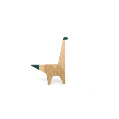 Brachiosaurus - Juguetes magnéticos hechos a mano de madera - Juego de dinosaurios