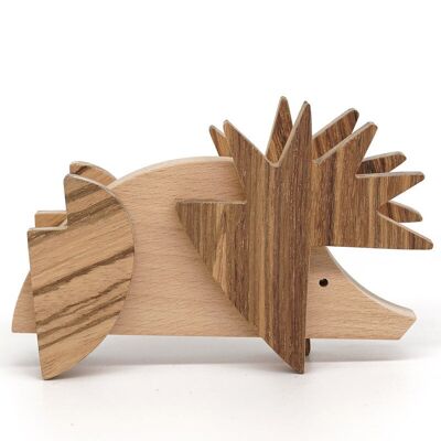 Hérisson - Jouets magnétiques en bois faits à la main - Il était une fois