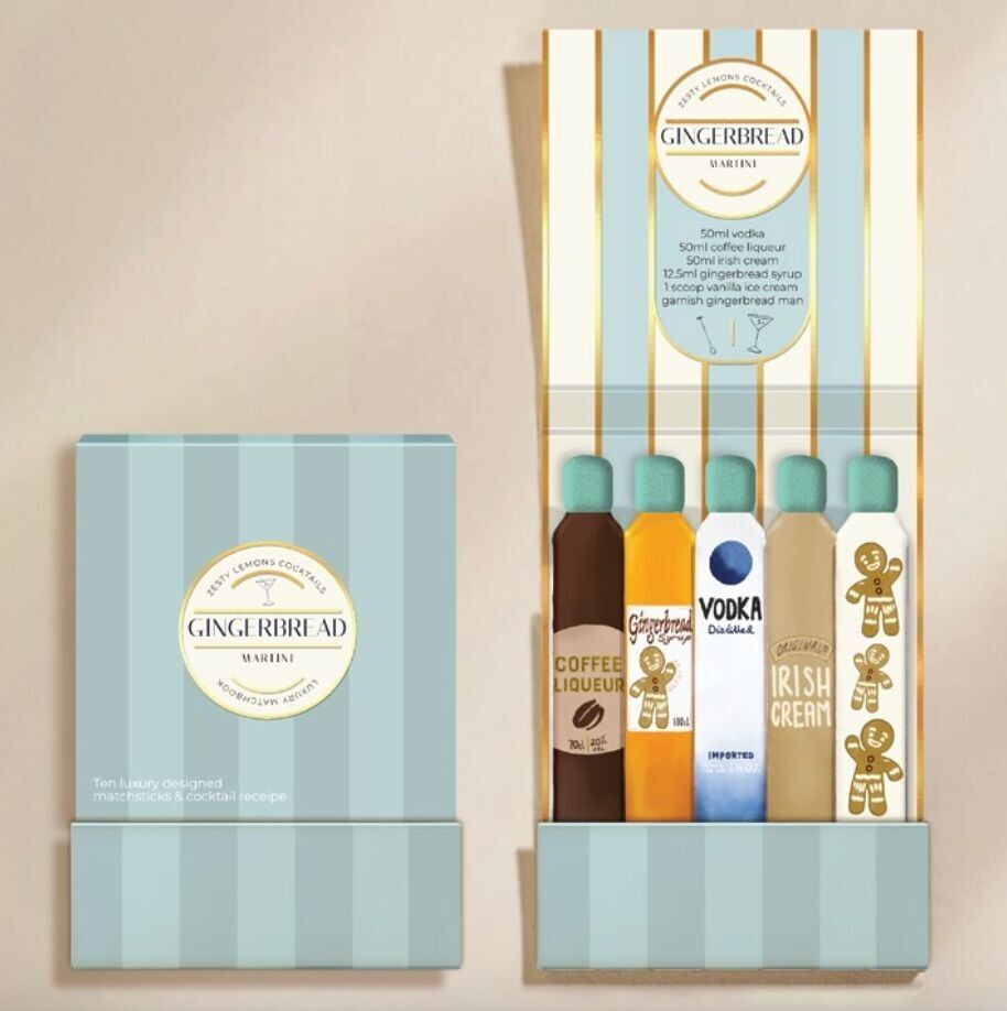 Streichholzschachtel „Lebkuchen-Martini“