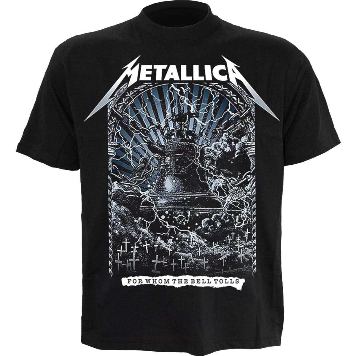 METALLICA - PER CHI SUONA LE CAMPANE - T-SHIRT - T-shirt con stampa frontale nera