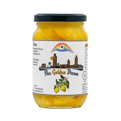 Hymor eingelegte geschnittene Salzzitronen 200g Glas