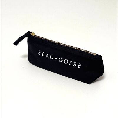Estuche pequeño para lápices - Negro - Chico guapo