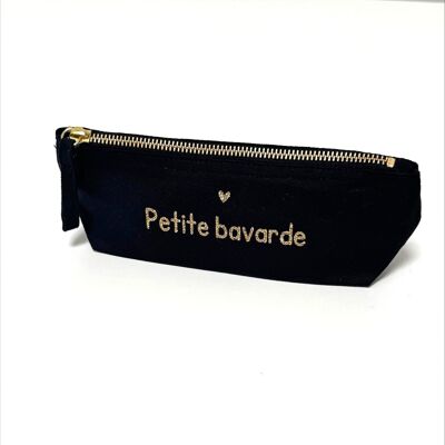 Small Pencil Case - Black - Little Chatterbox