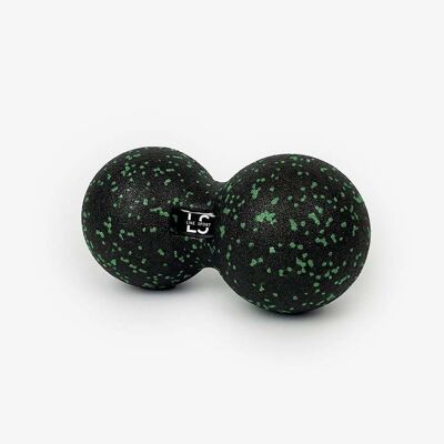 Masaje con forma de cacahuete | Equipo de fitness | Duoball de 12 cm