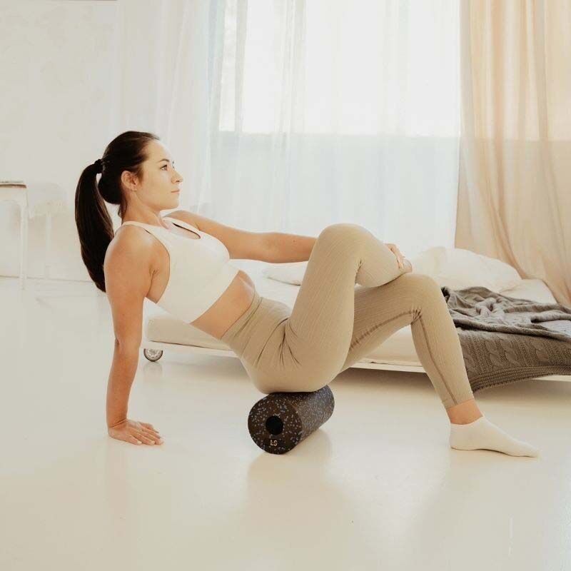 Roller | Fitnessgeräte | Massageroller 30cm Blau