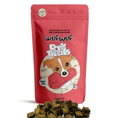WufWuf Natural Air Dried Pork Treats