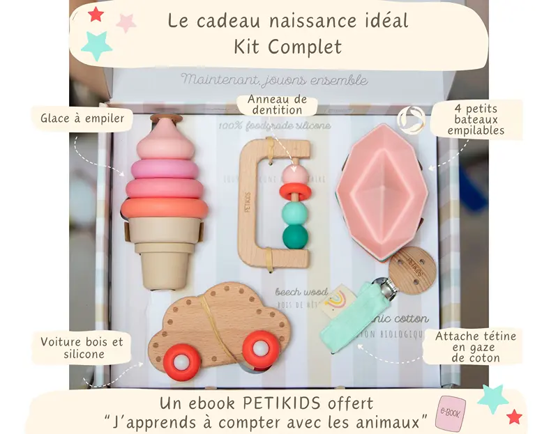 13 PCS Hochet Bebe 0 3 6 9 12 Mois,Cadeau pour Nouveau - né - Avec Baby Ball Actif/Anneau de Dentition/Saisir et Tourner Bébé Hochet - Puériculture & Eveil bébé