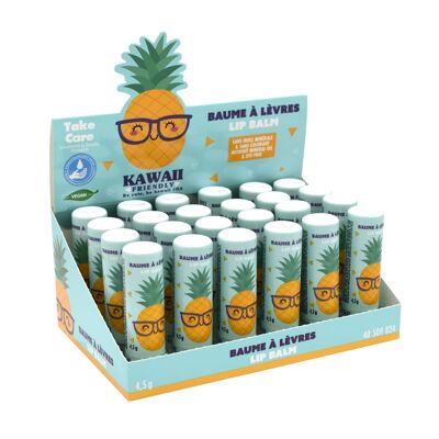 Bálsamo labial de piña Kawaii Friendly 4,5 g
