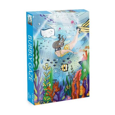 Regard pétillant (500 pièces) - Olleo Puzzles