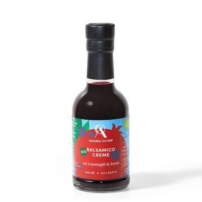 Organic balsamic cream with pomegranate & aronia berries