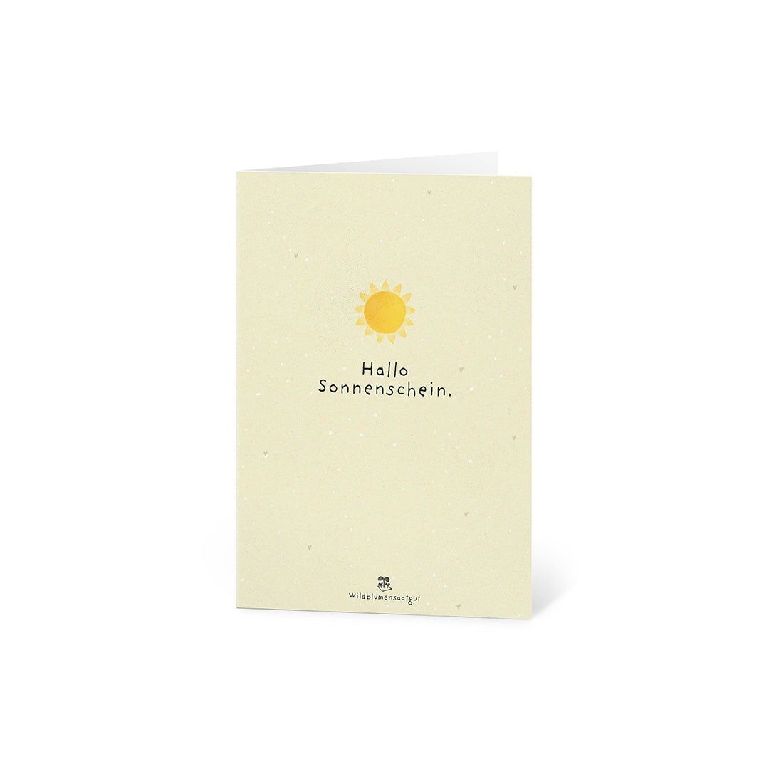 Greeting card - hello sunshine