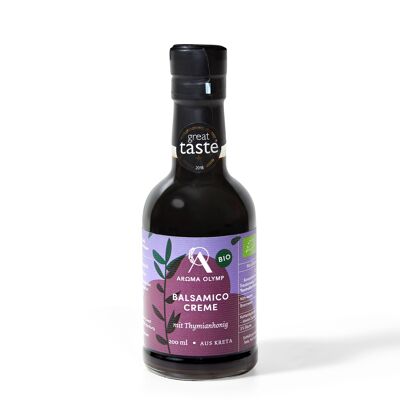 Crema balsamica biologica con miele di timo