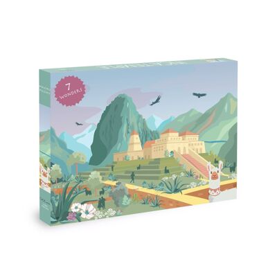 Machu Picchu : Temple Inca (1000 pièces) - Olleo Puzzles