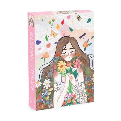 Sérénade fleurie (500 piezas) - Olleo Puzzles