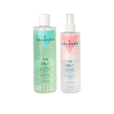 Pack shampoing et après-shampoing biphasés pour enfants - 700 ml