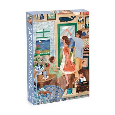 Samedi matin (1000 pièces) - Olleo Puzzles