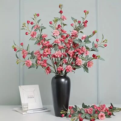 Fleurs de camélia en soie – Centres de table pour décoration de mariage