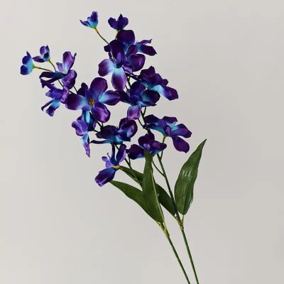 Orchidée violette artificielle - Décoration d'intérieur, cadeau