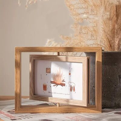 Marco de fotos de resina retro (15, 19 y 20 cm) - Decoración del hogar DIY