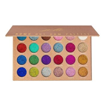 Bomb Dot Com - Palette de paillettes pressées 28 teintes 1