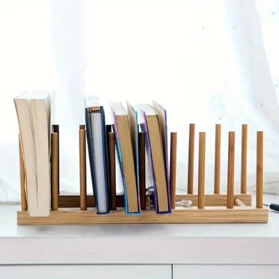 Leggio in bambù – Supporto portatile e multifunzionale per comodino e scrivania