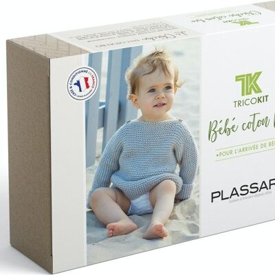 Kit bio layette col. bleu ciel 12