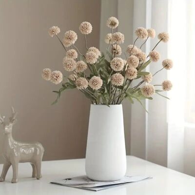 Autumn Color Dandelion European Style Artificial Flower Decoration