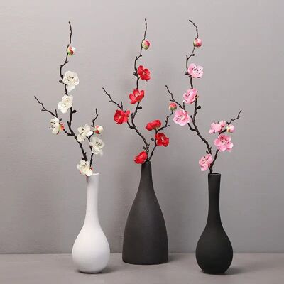 Simulated Plum Branch Chinese Style Small Winter Plum Flower