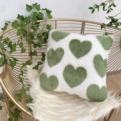 1 plush love printed pillow cover