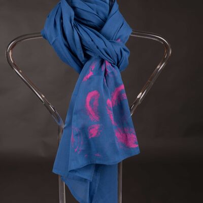 Cotton Scarf with Print