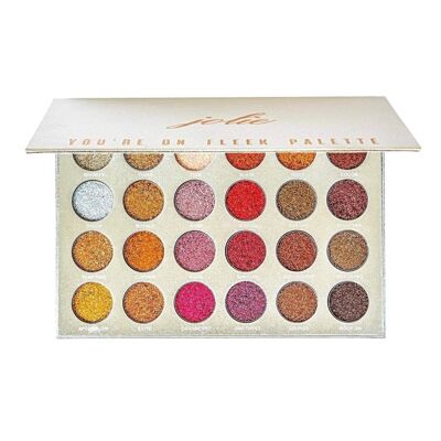 You're On Fleek - Palette Glitter 24 Tonalità