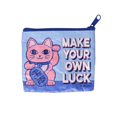 Mini portefeuille Maneki Neko Créez votre propre chance à partir de plastique recyclé