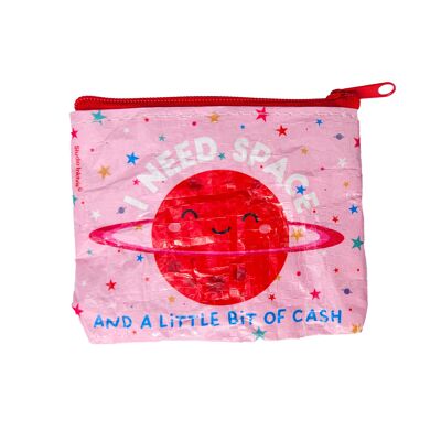 Mini wallet I need space made of recycled plastic
