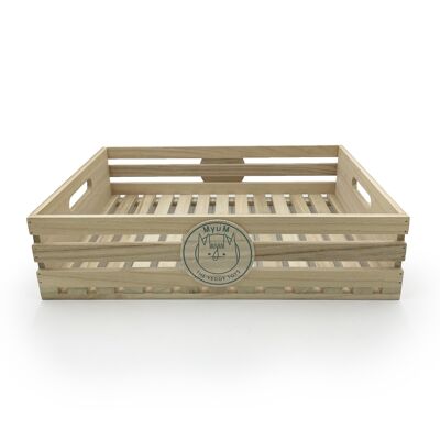 MYUM WOODEN CRATE - LARGE - ACCESSORY