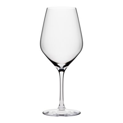 Boite de 6 verres à pied vin zenith en cristallin 48 cl