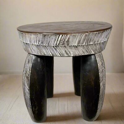 Mesa vintage Senufo 62 cm #01