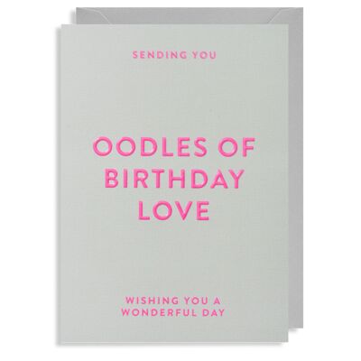 Oodles of Birthday Love