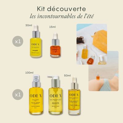 La routine Été d'Oden – Les essentiels pour un glow estival