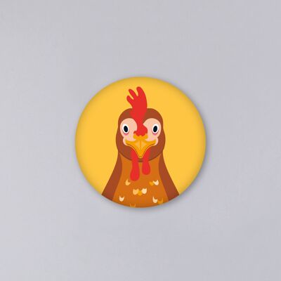 Magnet Rosi Huhn