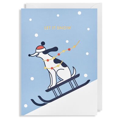 Let it Snow - Single Card
