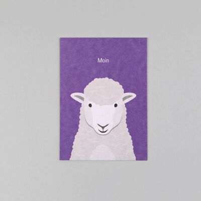 Cartolina in cartone di polpa di legno Rosi Sheep